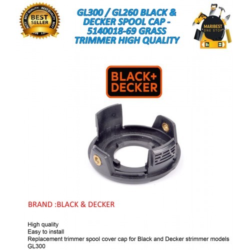 black and decker spool cap