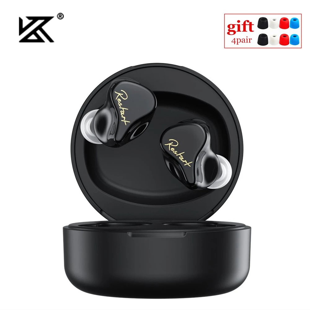 KZ SKS TWS Earphones Bluetooth 5.2 1BA 1DD Hybrid Game Earbuds Touch Control Noise Cancelling Sport Wireless Headset KZ Z1 Z3 S2