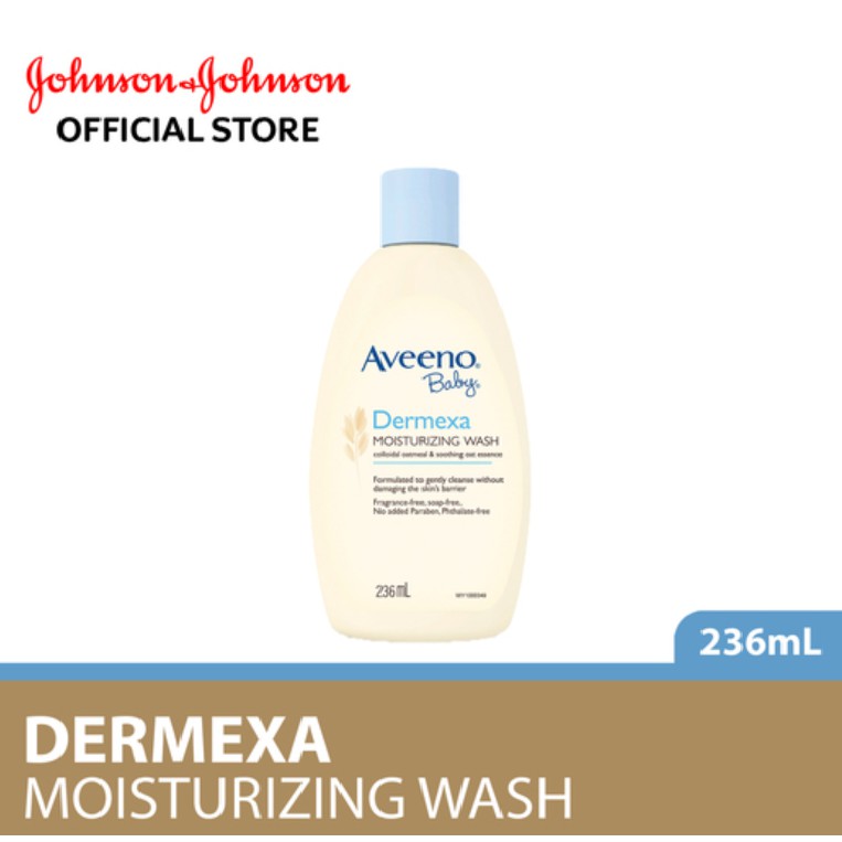 aveeno baby dermexa moisturizing wash