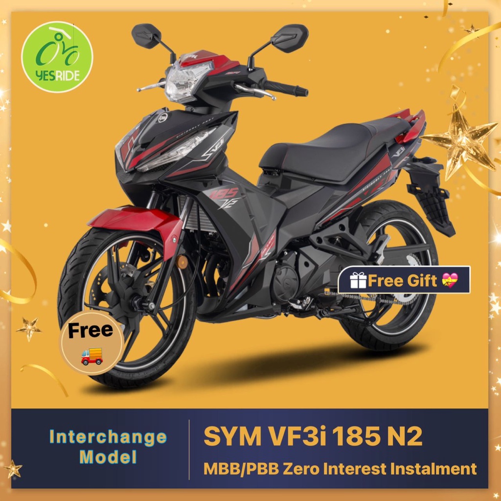 SYM VF3I 185 N2 INTERCHANGE | Shopee Malaysia