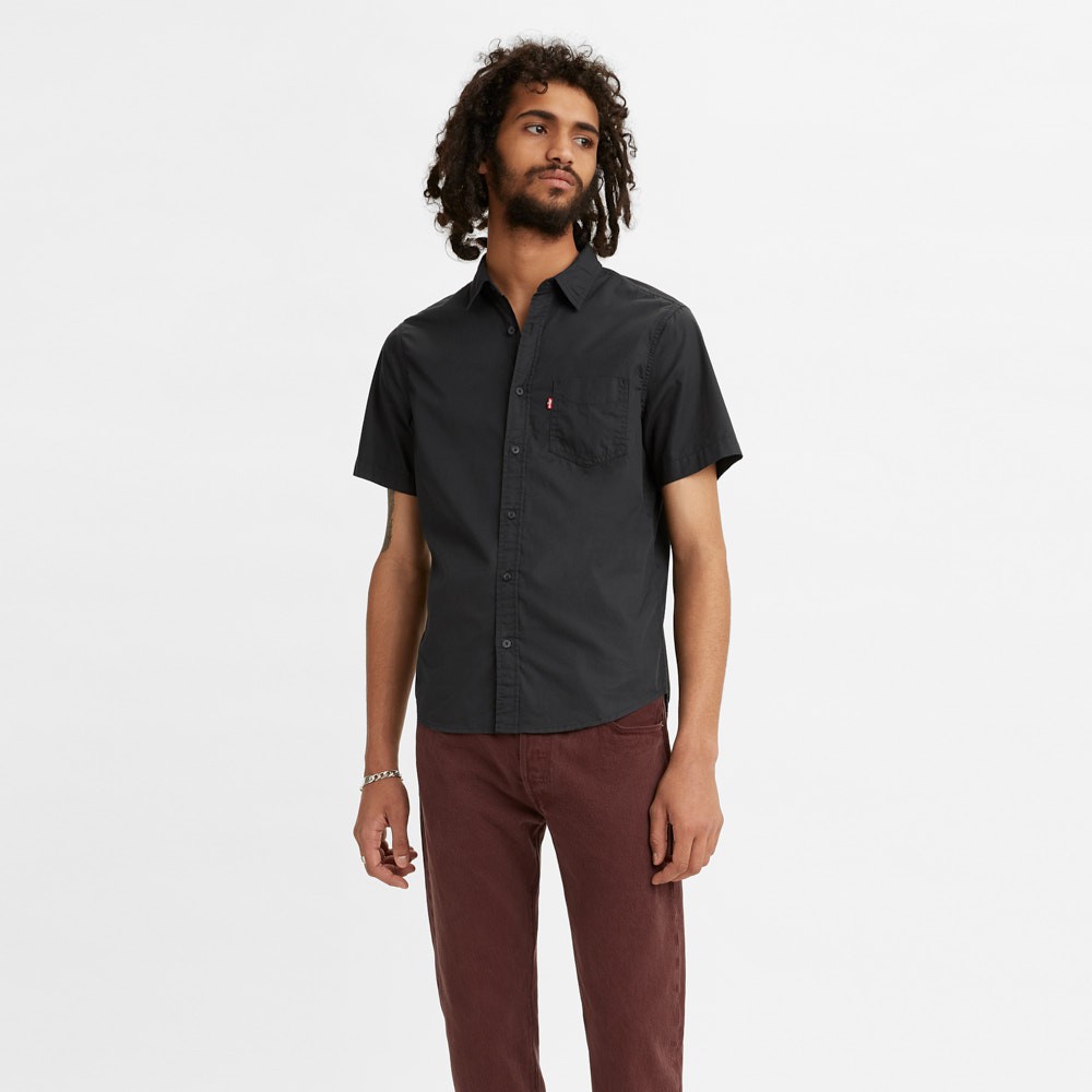 Levi's Short Sleeve Classic 1 Pocket Standard Fit Shirt Men 86627-0066 |  Shopee Malaysia