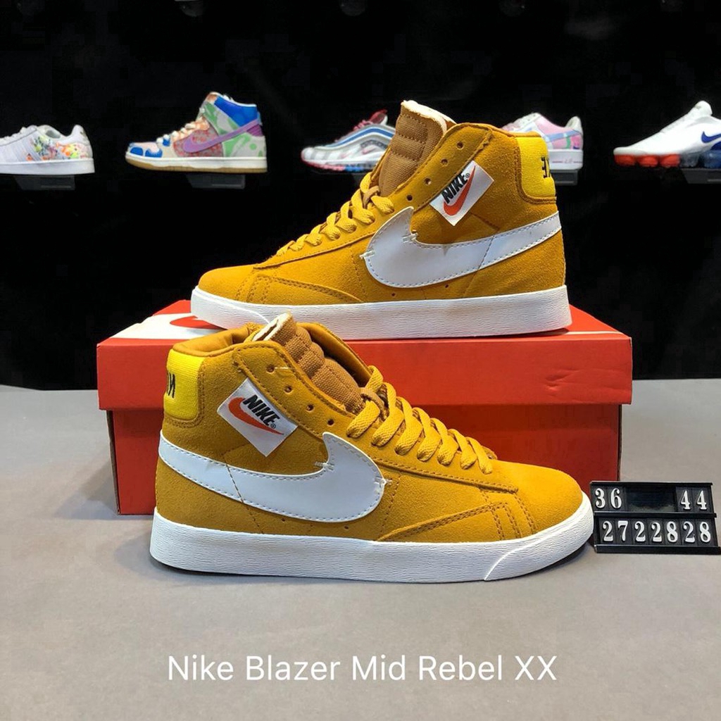 nike blazer rebel yellow