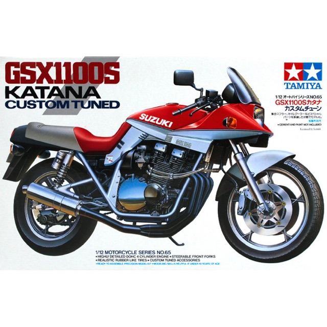 Tamiya 1 12 Suzuki Katana Gsx1100s Replica Bike Shopee Malaysia