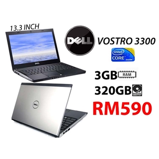 Dell Vostro 3300 Intel Core I3 3gb Ram 320gb Hdd 133 Inch