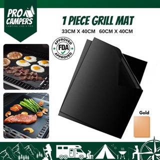 Barbeque Mats BBQ Grill Mats Reusable Barbecue Grilling Accessories Work on Gas Charcoal Electric Grill Grill Mat Set of 5-13x15.75 Solid Black Grill Mats for BBQ Grilling & Baking Sheet 