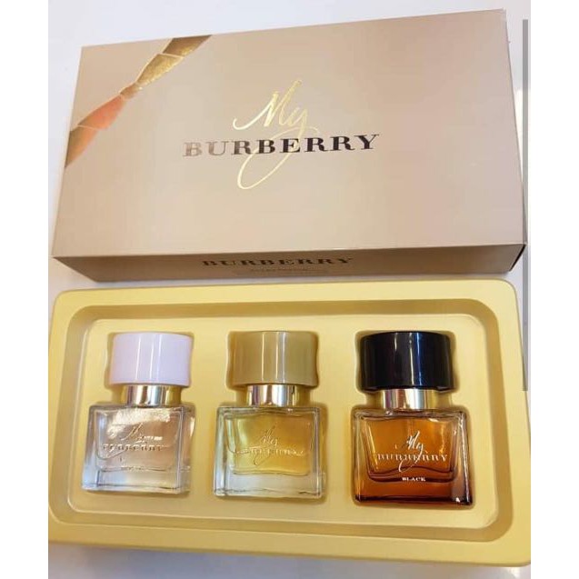 My Burberry Miniature set for Women 25mlx3Pcs | Shopee Malaysia