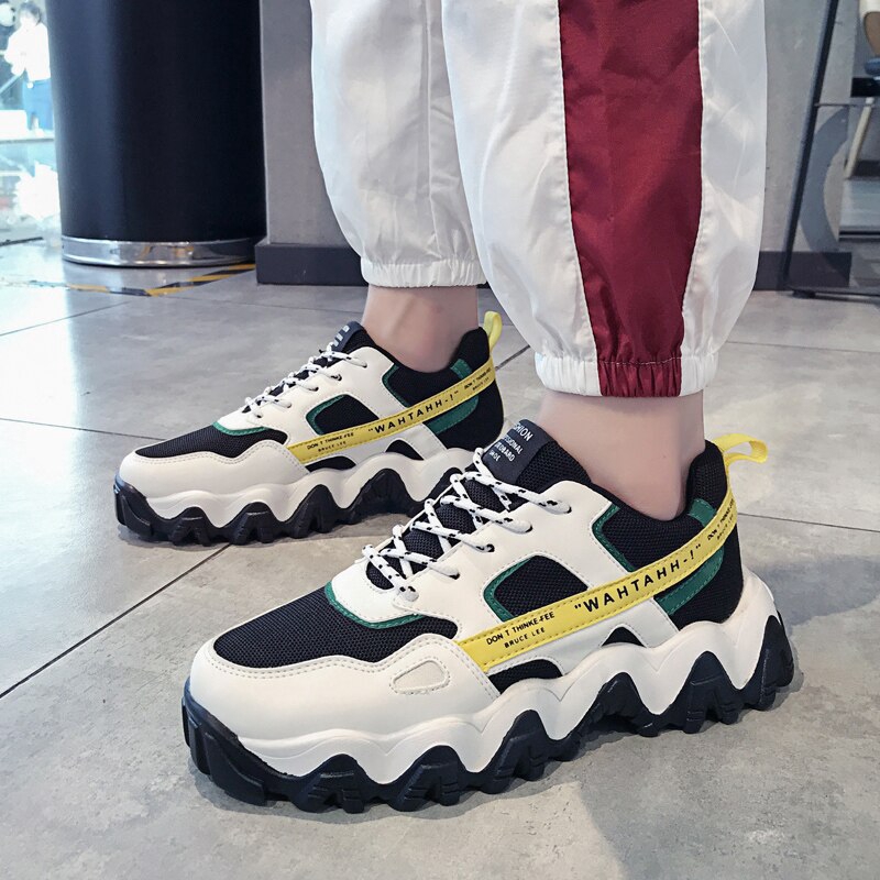 platform workout shoes