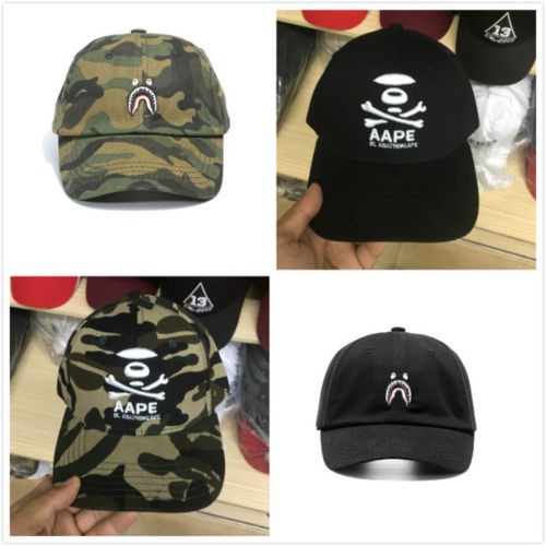 camo bape hat