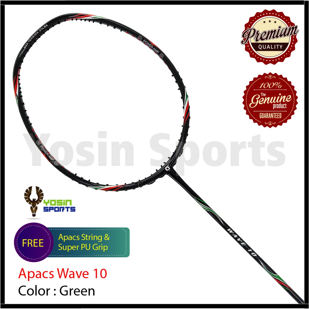 2 X FLEX POWER F-Force Pink Badminton Racket Free Apacs String and Grip