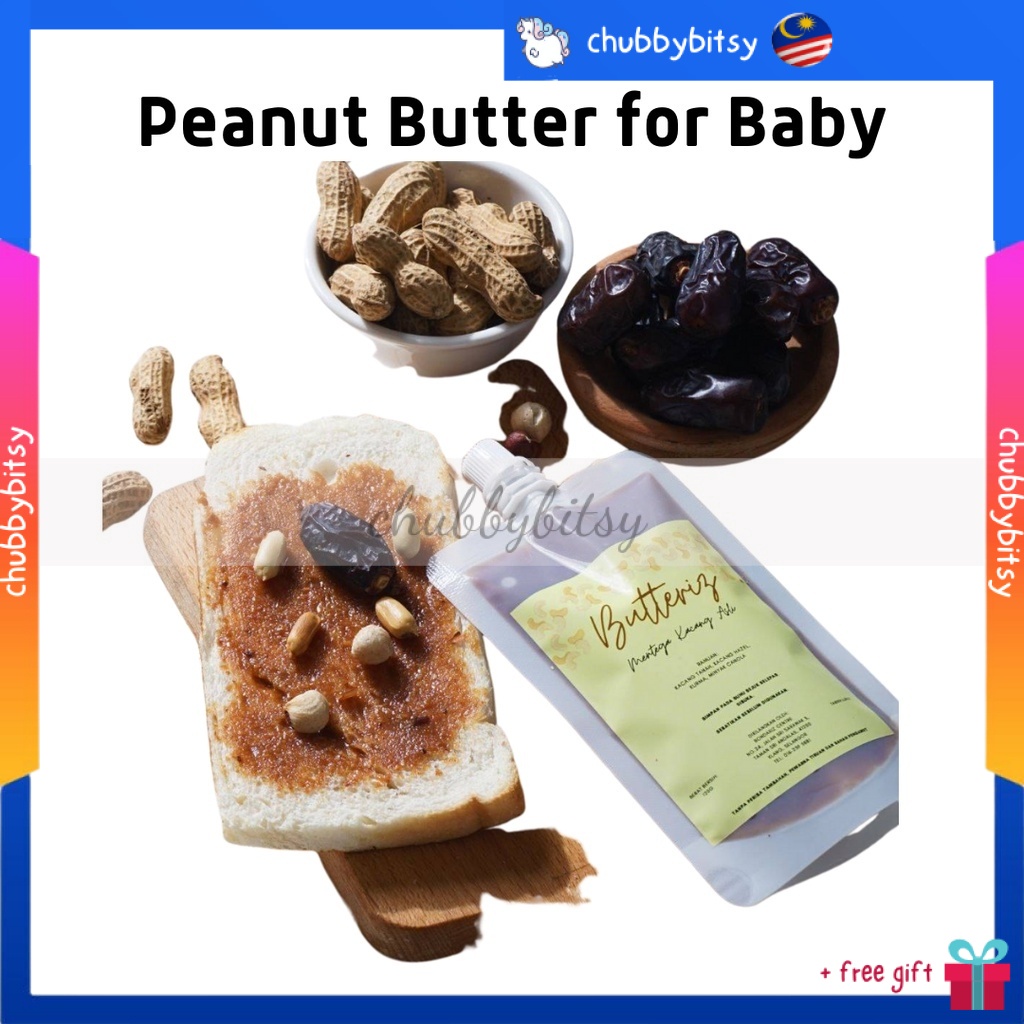 RM1 only Expired Oct 2022 Peanut Butter for Baby Butteriz by Bondariz