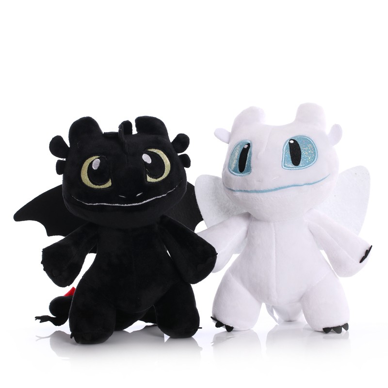 toothless and light fury babies toys