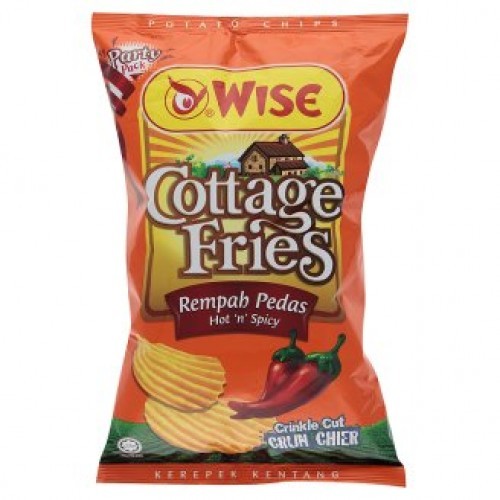 Wise Cottage Fries Hot N Spicy 160g Shopee Malaysia