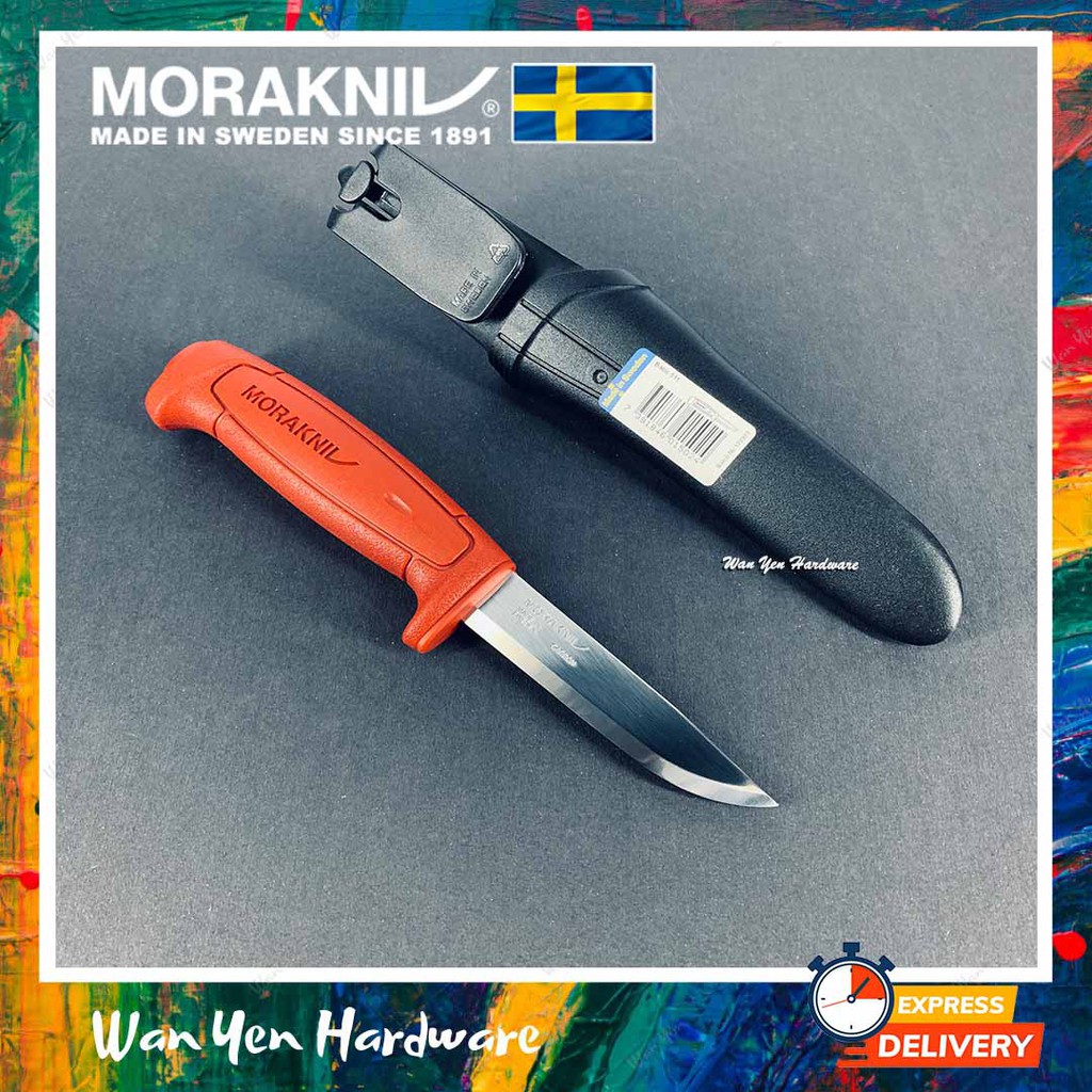 Morakniv Basic 511 Carbon Steel Knife / Utility Knife / Camping Knife ...