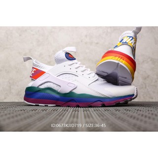 rainbow nike huarache shoes