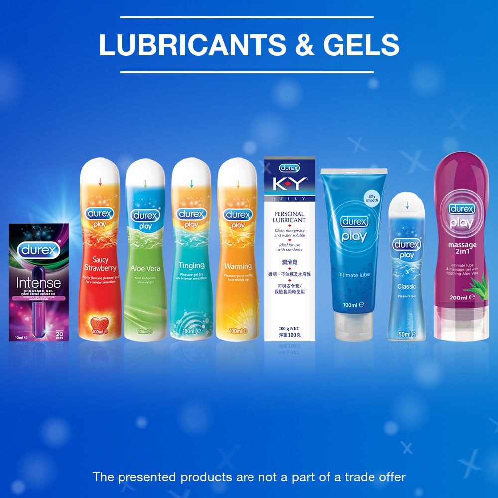 *EXP 06/2024* Durex Lubricants & Gels Shopee Malaysia