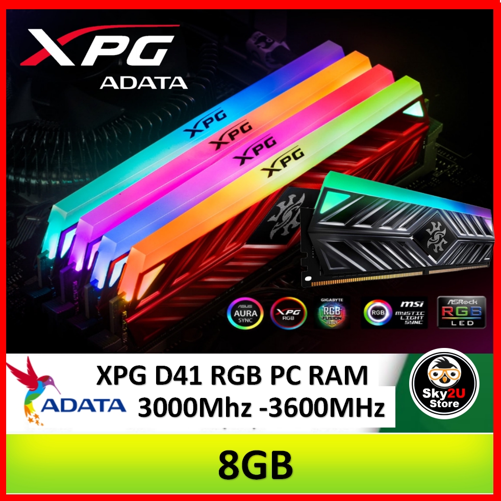 Разгон оперативной памяти a data xpg spectrix d41 rgb