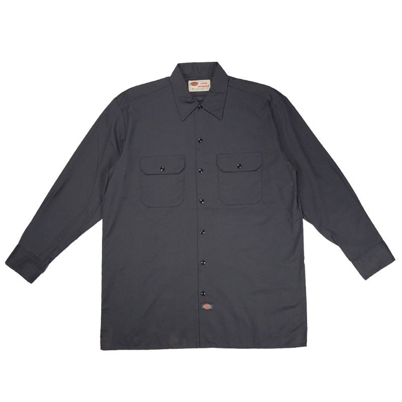 Vintage Dickies Classic Work Shirt (Grey) | Shopee Malaysia