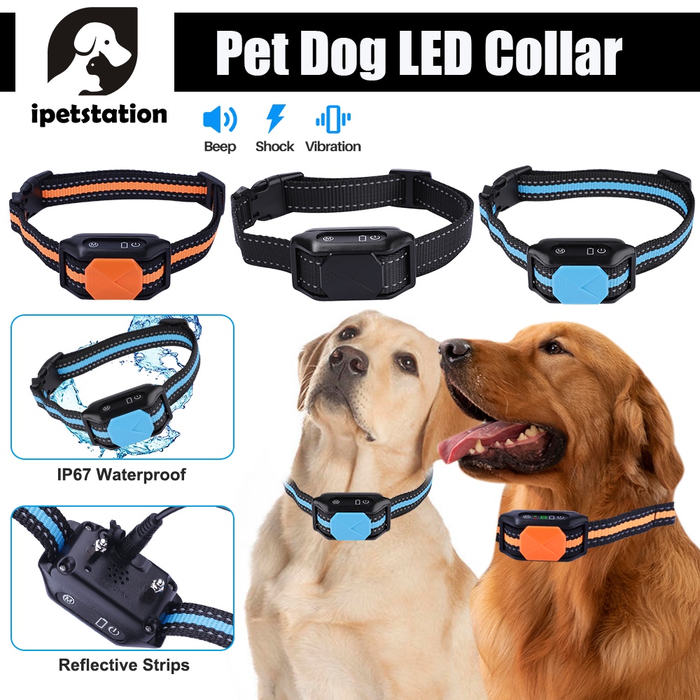 Dog Anti Bark Collar Waterproof Automatic E Collar For Dogs Training