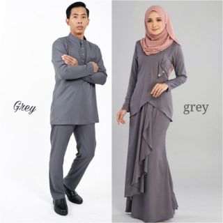 SET COUPLE  BAJU  KURUNG SEDONDON RAYA SET SEDONDON 