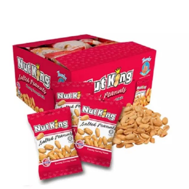 Nut King salted peanuts 36packet x 12G Shopee Malaysia