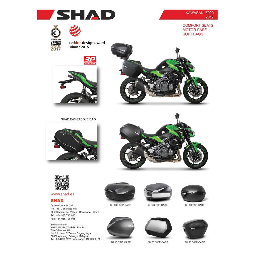 z900 side bags