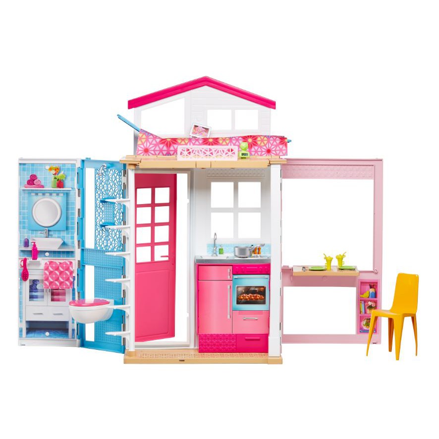 barbie 2 storey house