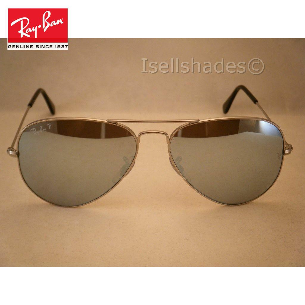 Honkang Original Rayban Sunglasses 3025 Aviator Matte Silver W Silver Mirror Polar Lens Rb3025 019 W3 58 Shopee Malaysia