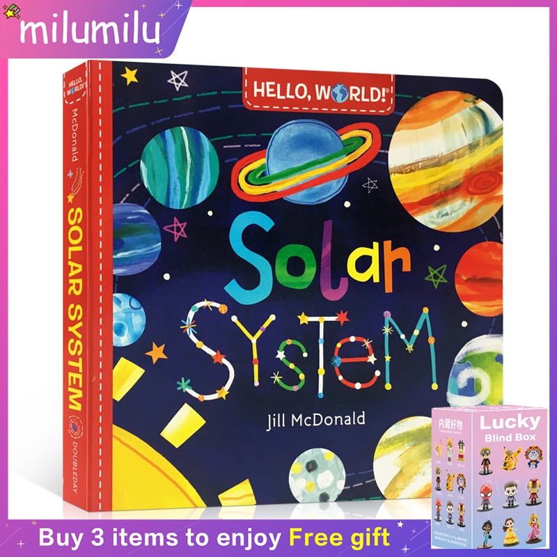 Original Children Popular Books Hello World Solar System Board Book ...