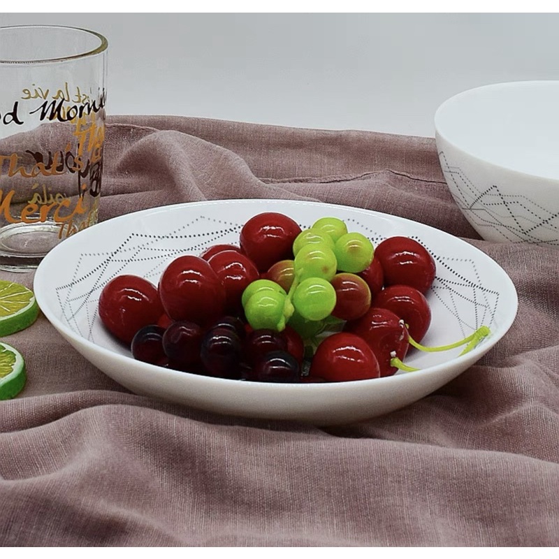 P3762/20cm Luminarc Diwali Marble Deep Plate | Shopee Malaysia