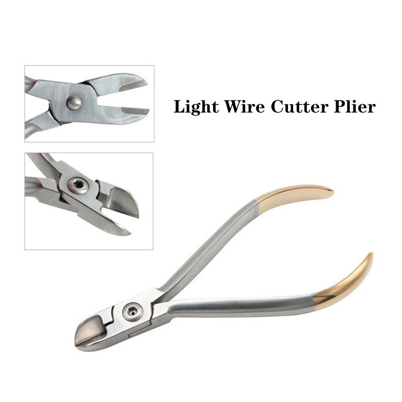 Dental Orthodontic Ligature Pin Light Wire Cutter Plier, Stainless