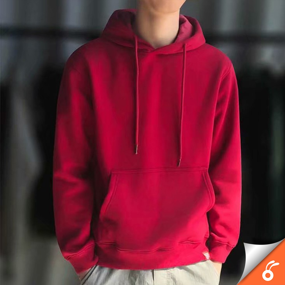 0130 CUTE HONG HOODIE Korean Students hodie couple