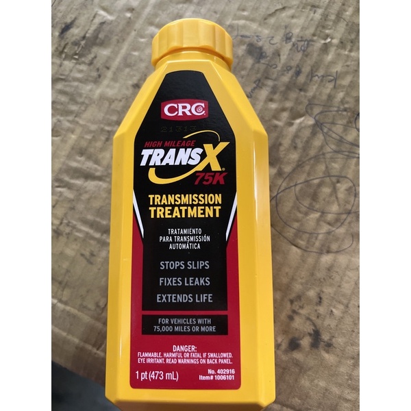 CRC [TRANSX] AUTO TREATMENT FLUID (YELLOW) 473ML READY STOCK