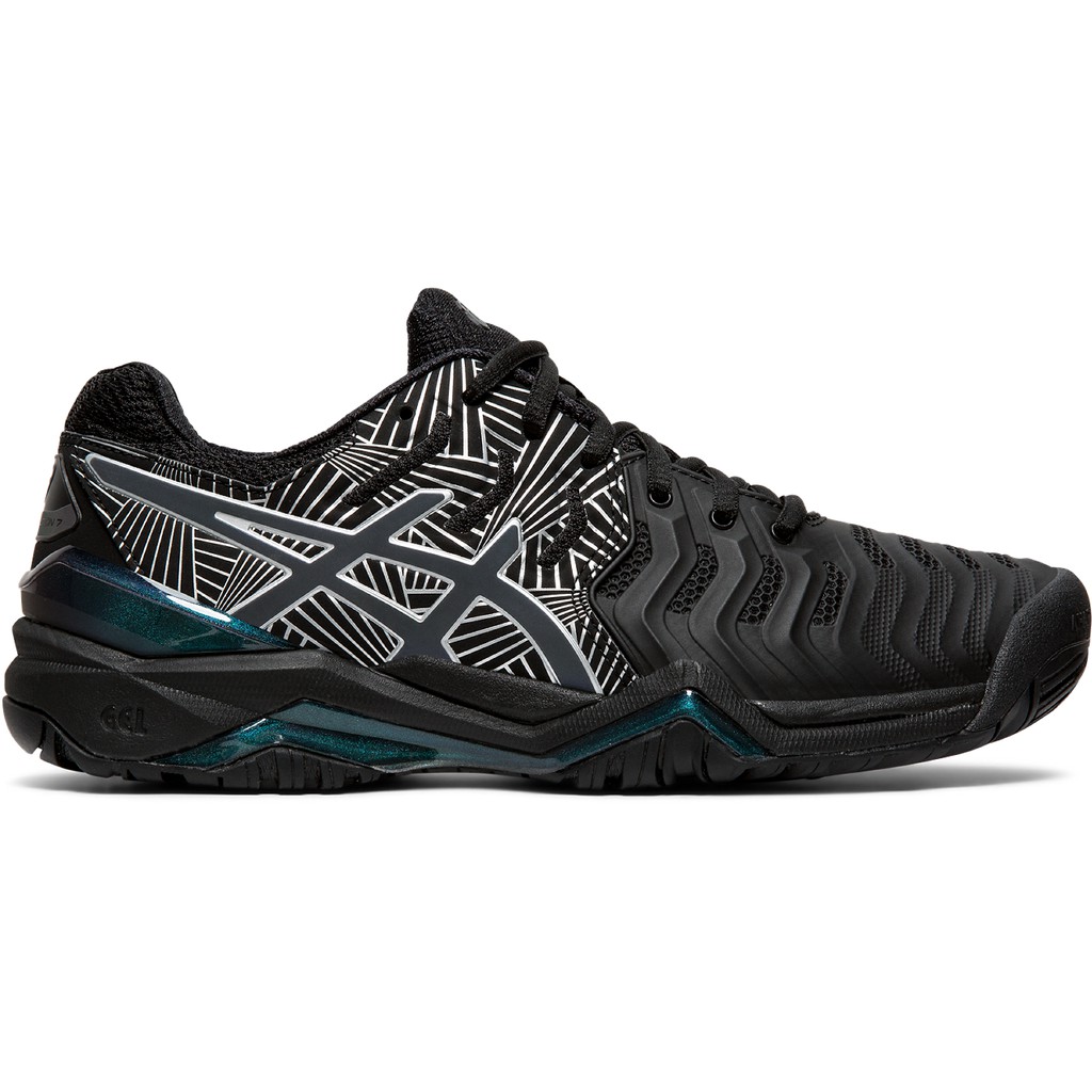 Asics GelResolution 7 L.E. Women Tennis Shoes (Black