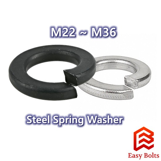 Steel Spring Washer M22 M36 (Split Washer) Shopee Malaysia