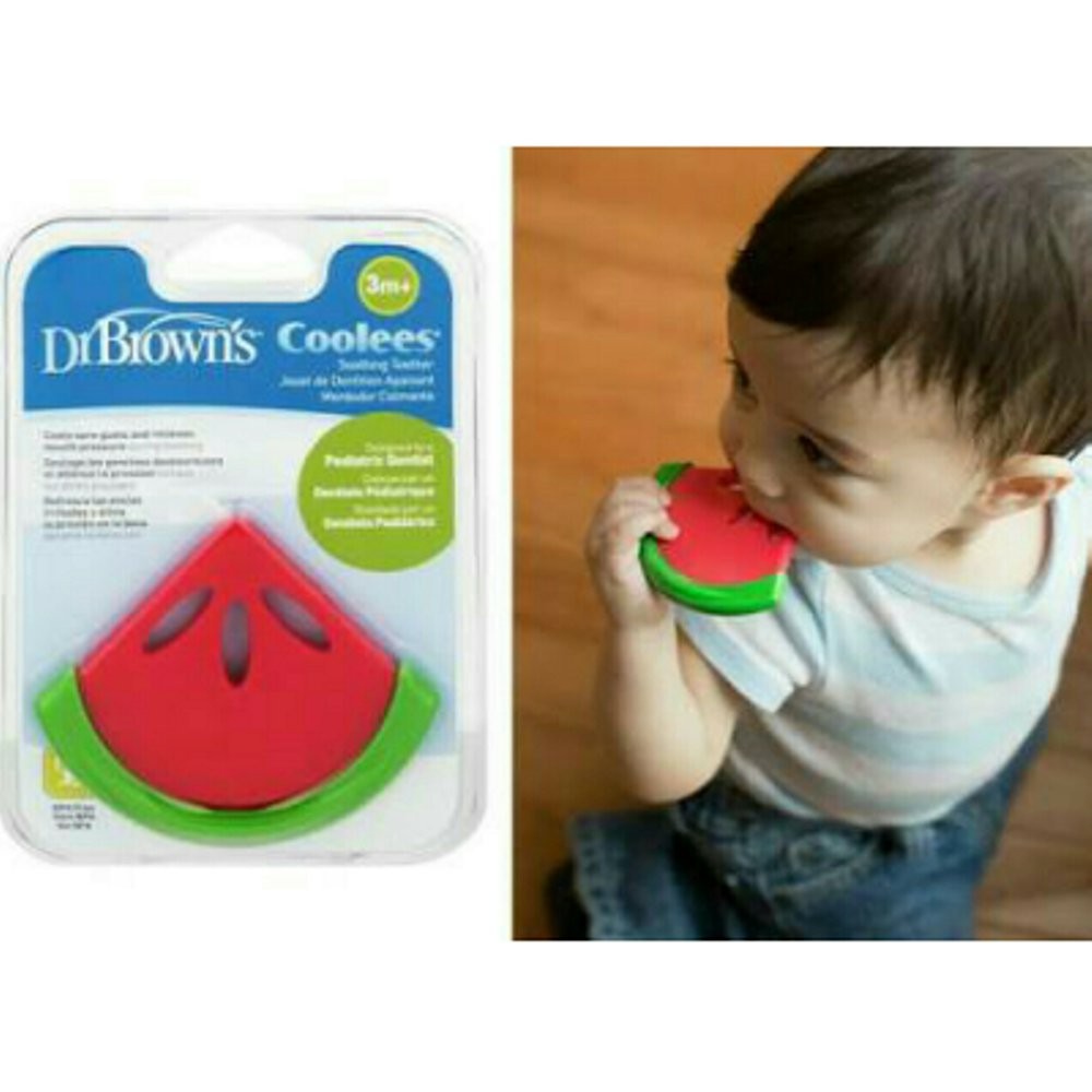 dr brown's coolees watermelon teether