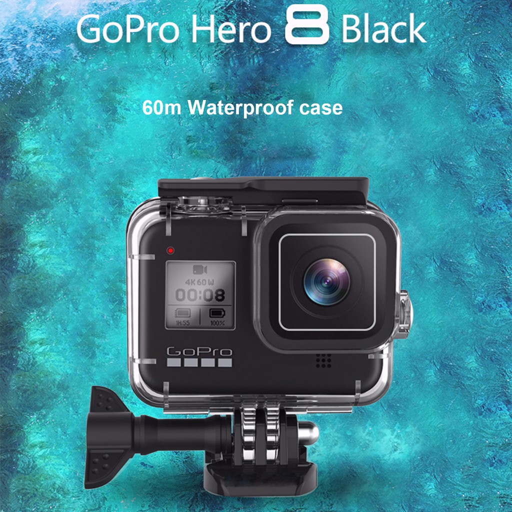 Skyreat Waterproof Housing Case For Gopro Hero 8 Black Protective