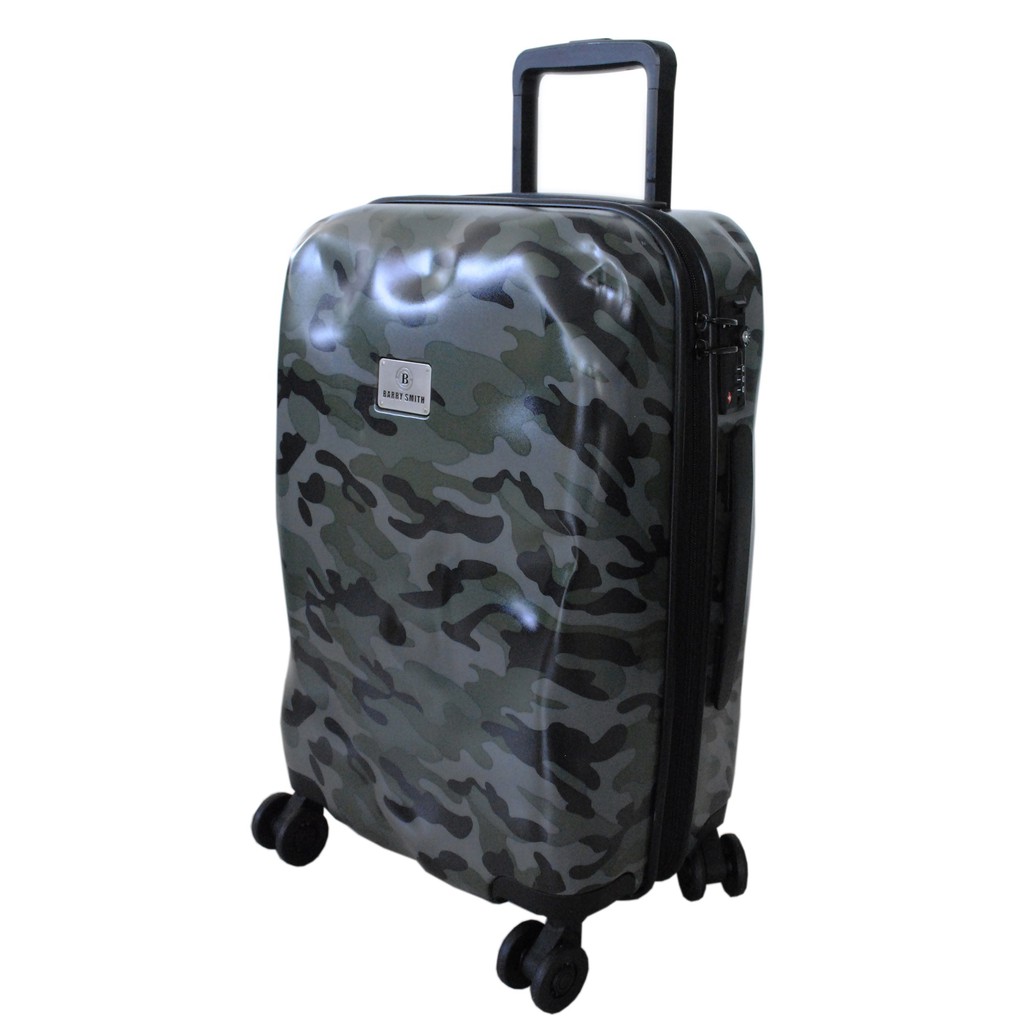 army green luggage