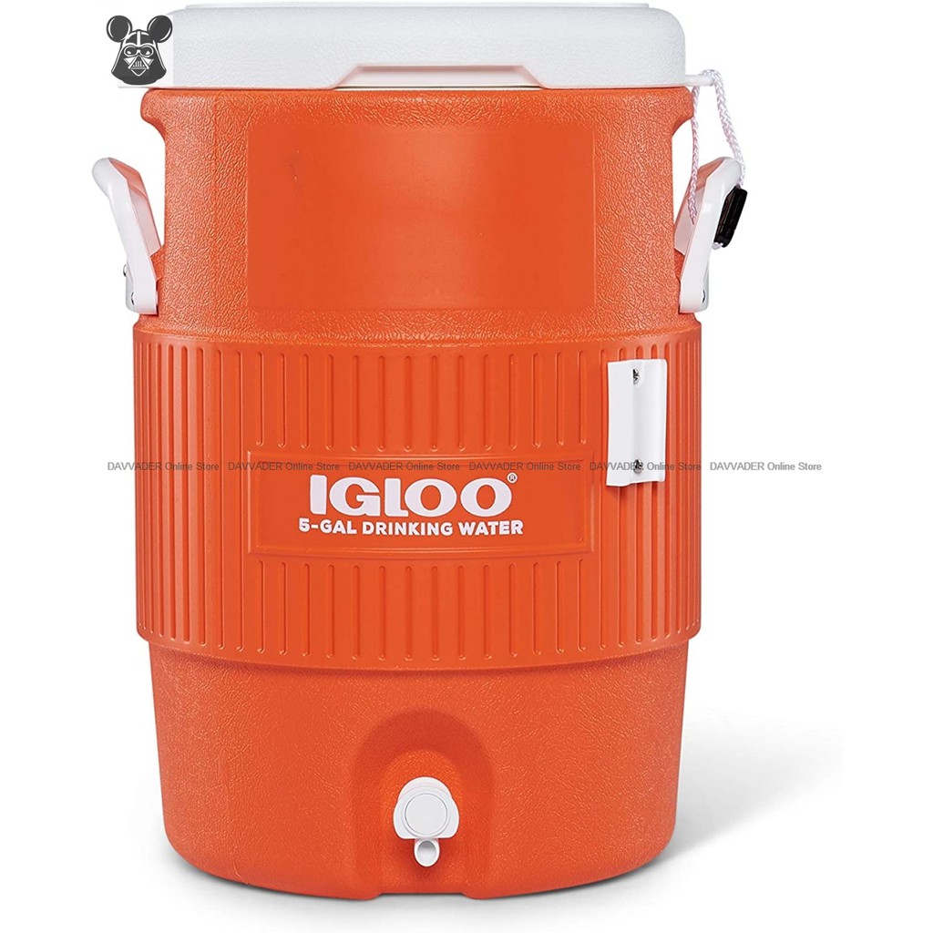 IGLOO 5 Gallon Seat Top Without Cup Dispenser Water Cooler Insulated