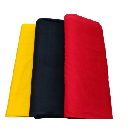 Kain Cotton Putih Dan Warna 36" - 100% Cotton