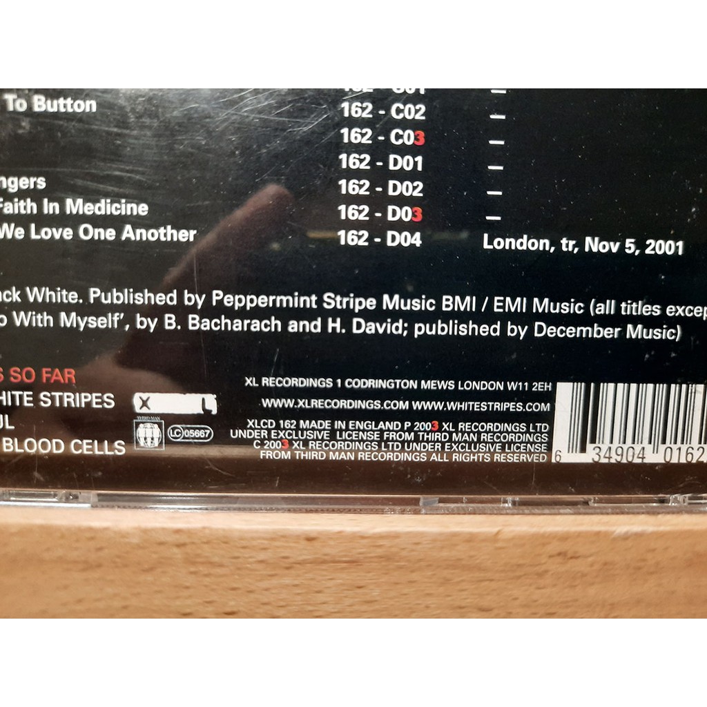 Used The White Stripes Elephant Shopee Malaysia shopee