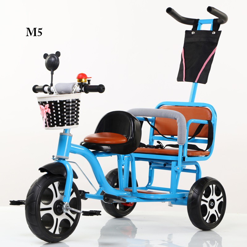 PRE ORDER*New double child tricycle bicycle two seat Shopee Malaysia