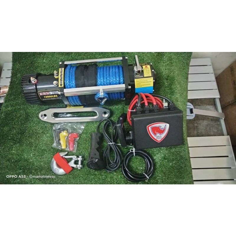 WINCH 13500LBS(PLASMA ROPE) Shopee Malaysia