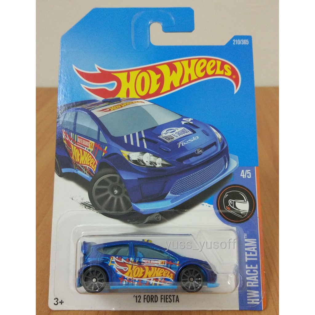 hot wheels ford fiesta