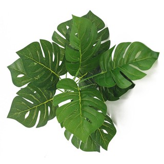 Large Faux Monstera Plant Leaf Artificial Plants Flowers Large Faux Monstera Plant Leaf Artificial Plants Flowers
