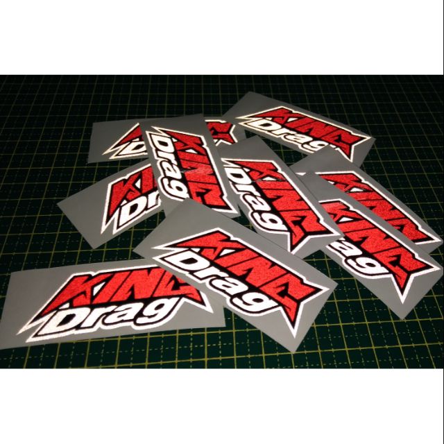  STIKER  MOTOR  STIKER  KING DRAG  Shopee Malaysia