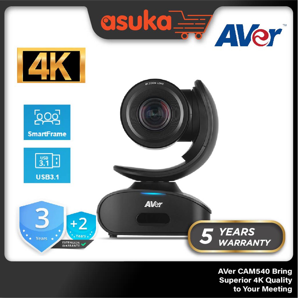 AVer CAM540 Bring Superior 4K Quality to Your Meeting