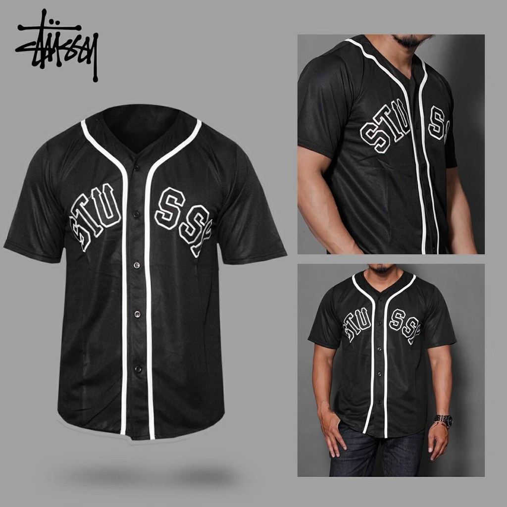 stussy baseball jersey