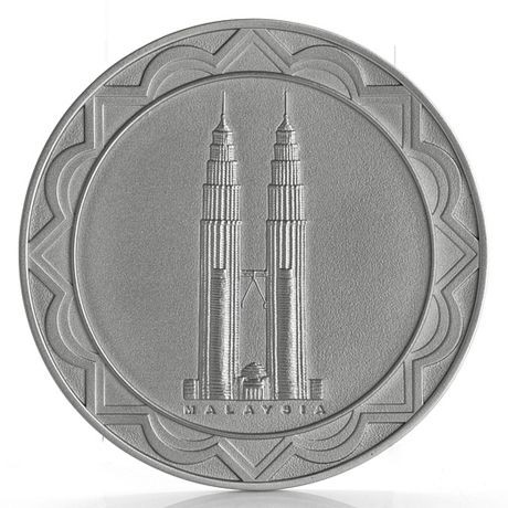 Royal Selangor Malaysian Landmarks Collection Twin Towers Coaster