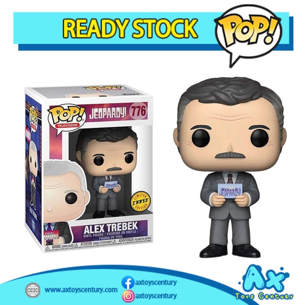 Funko Pop! Television: Jeopardy - Alex Trebek #776 CHASE 100% Genuine