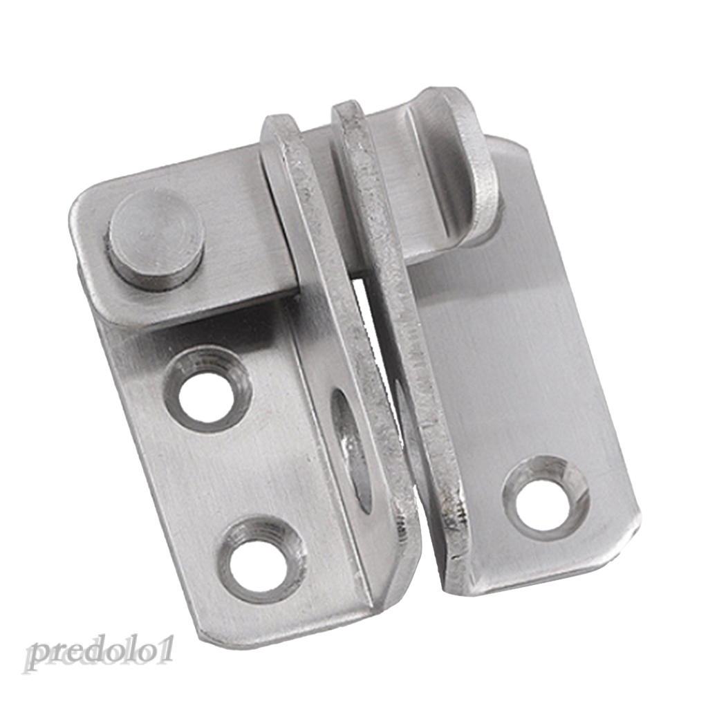 Slide Bolt Latch Gate Latches Safety Door Lock 40x45mm Stainless